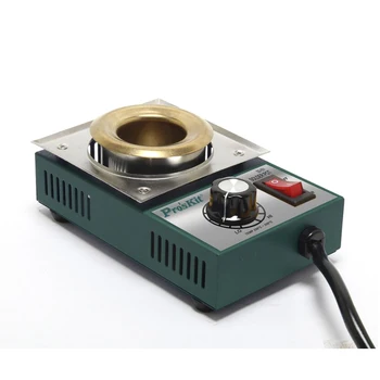 

Electric Soldering Irons Pot Soldering Tool Plating Station Welding Repair Tool Temperature Adjust Molten Tin Crucible Furnace
