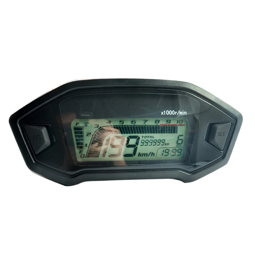 Motorbike Replacement Multifunctional RPM Instrument with Color Backlit
