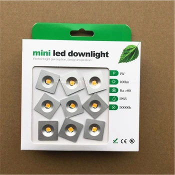 

18pcs 1W LED Mini Spotlight 15mm Cutout Recessed Lighting DC12V IP65 Home Kitchen Ceiling Light CE List Hot