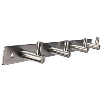 

Wardrobe wall Wardrobe Hook hook rail stainless steel 4 hooks