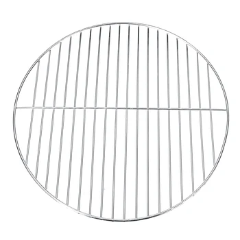 

New 25cm Round Charcoal BBQ Grill Grate Replacement Metal Cooking Tools Barbecue Mesh Frame BBQ Accessories Outdoor Camping