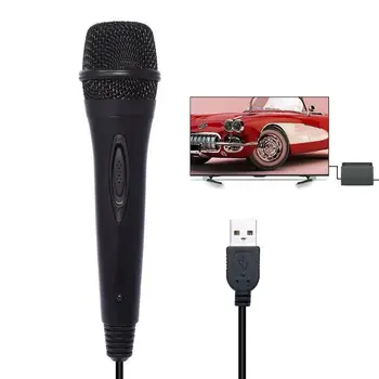 

USB Wired 3m/9.8ft Microphone High Performance Karaoke Mic For Nintend Switch PS4 Wii U XBOX360 PC