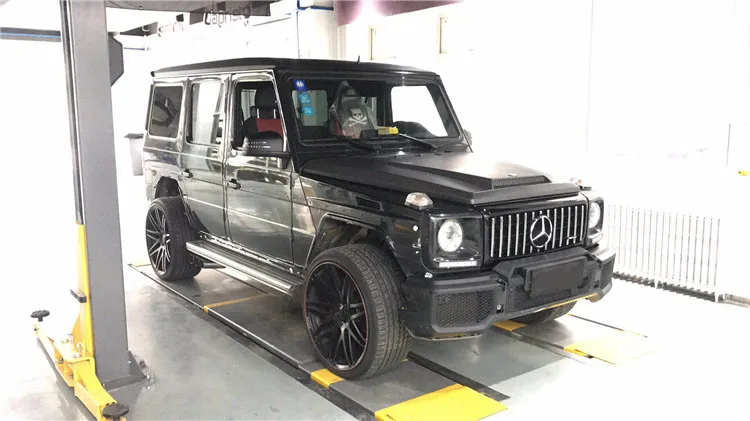 G класс w463 G63 G65 G500 G350 углеродный финбер Передняя решетка для w463 G63 G65 G500 G350 карбоновый финбер GT Стиль передняя решетка