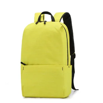 

Backpack gift hit color small backpack men and women light student bag
