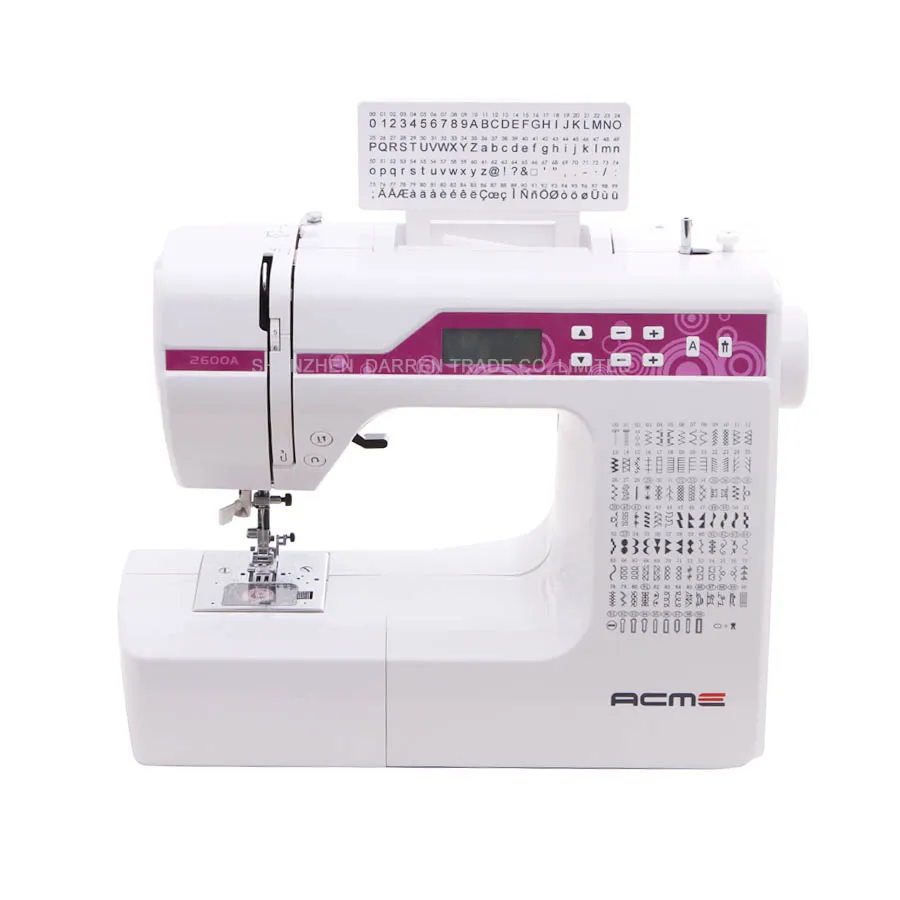 

Household Multi-Function Sewing Machine,With Different 200 Stitches,Can Embroidery Letters,LCD Screen,Super Product!