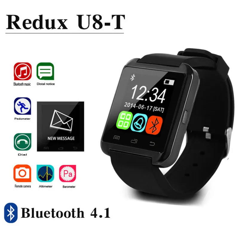 U8 New Smart Watch Bluetooth Smart Watch For Android Smart Phone Wear Clock Wearable Device Smartwatch PK GT08 DZ09 1yw