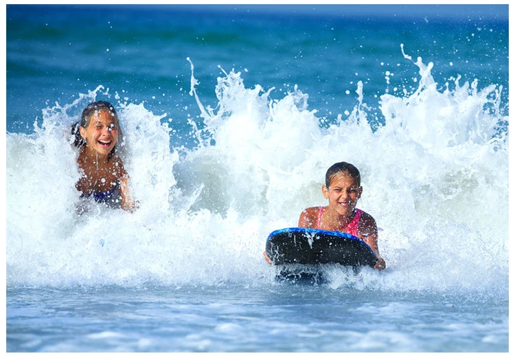 Portable Outdoor Inflatable Surfboard Kids Safe Sea Surfing Board Surfing Surf Paddle Board Water Sports Learn Swimming Paddle