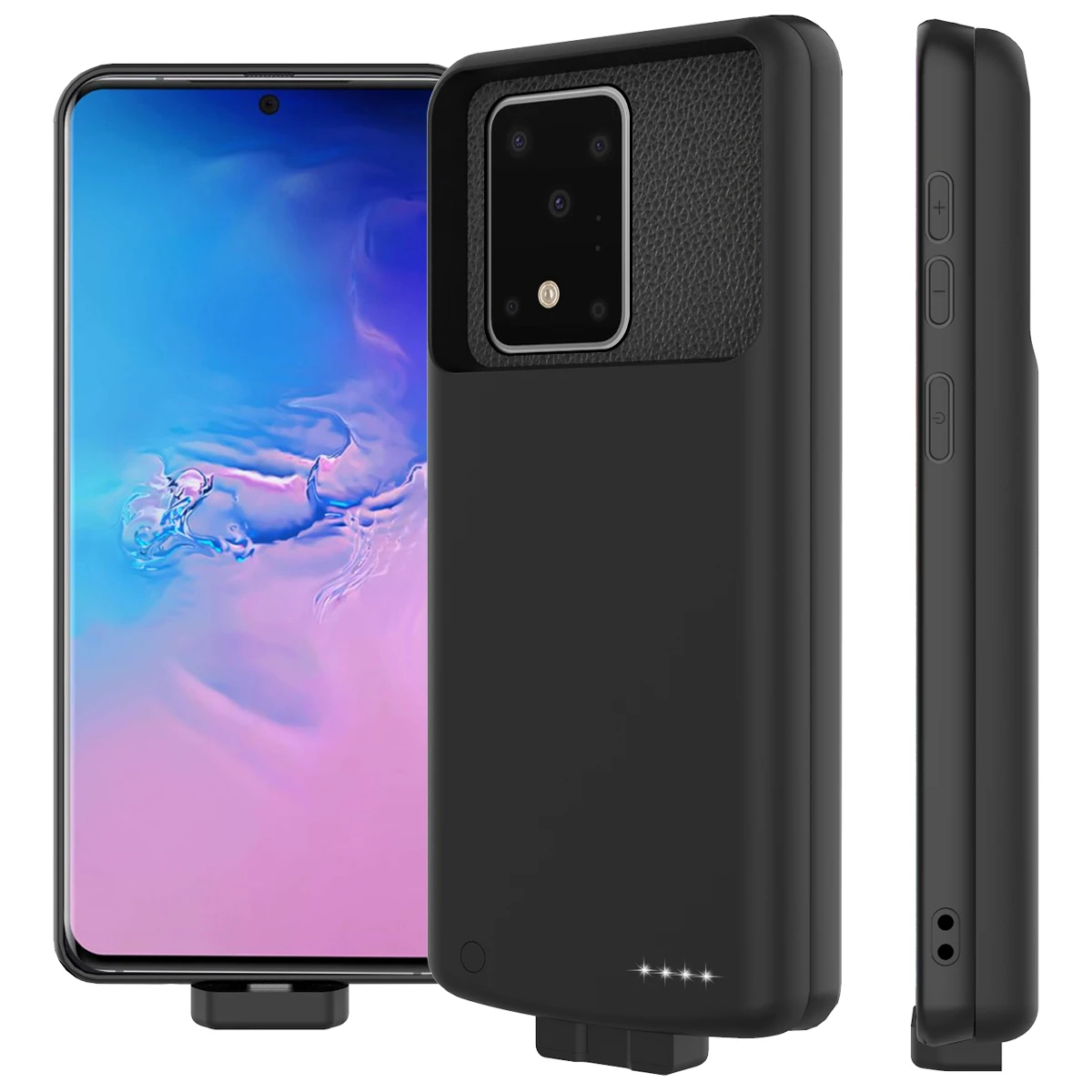 S11 Plus Black Чехол для samsung Galaxy S11 Plus, зарядное устройство, 7000 мА/ч, внешний резервный внешний аккумулятор, противоударный чехол для зарядки S11 S11 Plus, чехол - Цвет: S11 Plus Black
