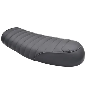 

Motorcycle Cafe Racer Seat Scrambler Vintage Flat Saddle Flat pan Retro Seat For Honda CB125S CB200 CB350 CL350 CB400 Yamaha SR