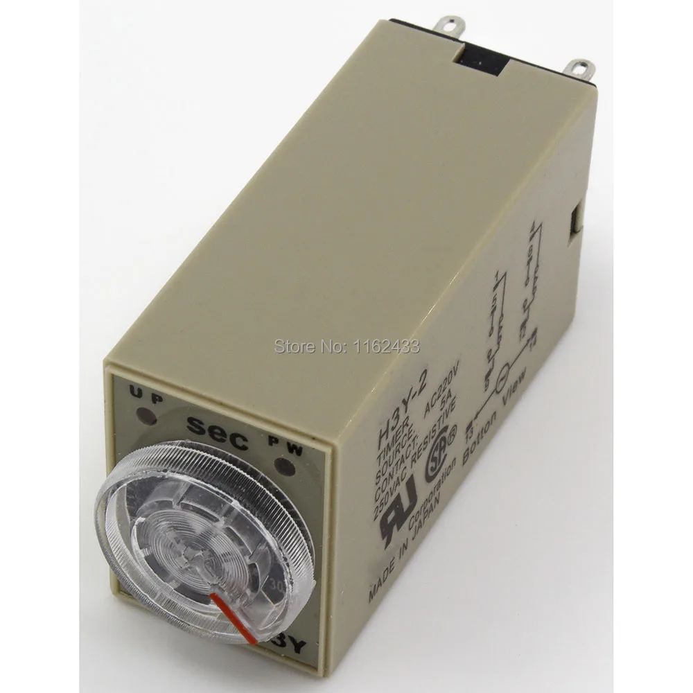 H3Y-2 AC 110V time relay H3Y series timer 30s 60s 30min 60min | Обустройство дома