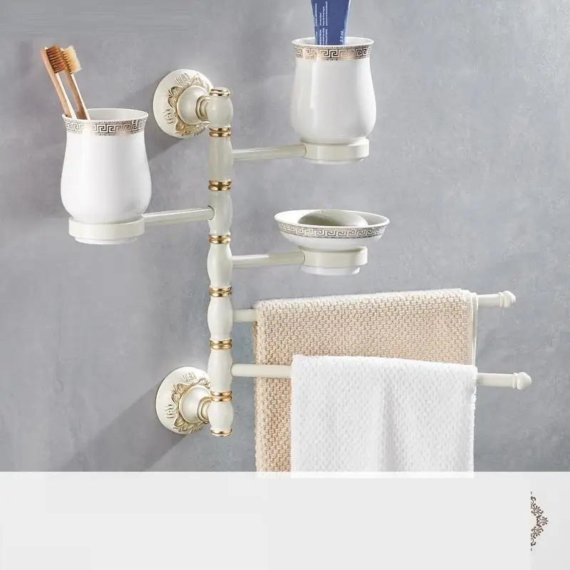 Badezimmer Banyo Aksesuarlari Repisas Meuble Prateleira плавающий душ вращающийся Salle De Bain вешалка для полотенец Полка для ванной комнаты - Цвет: Version M
