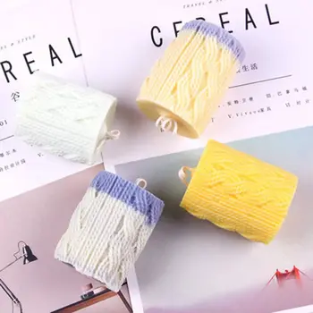 

3D Silicone Aroma Candle Mold Candle Gypsum Clay Making DIY Cake Chocolate Decor