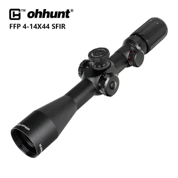 

ohhunt First Focal Plane Sights 4-14x44 Glass Etched ReticleTurrets Lock Reset Hunting FFP Scope Riflescope