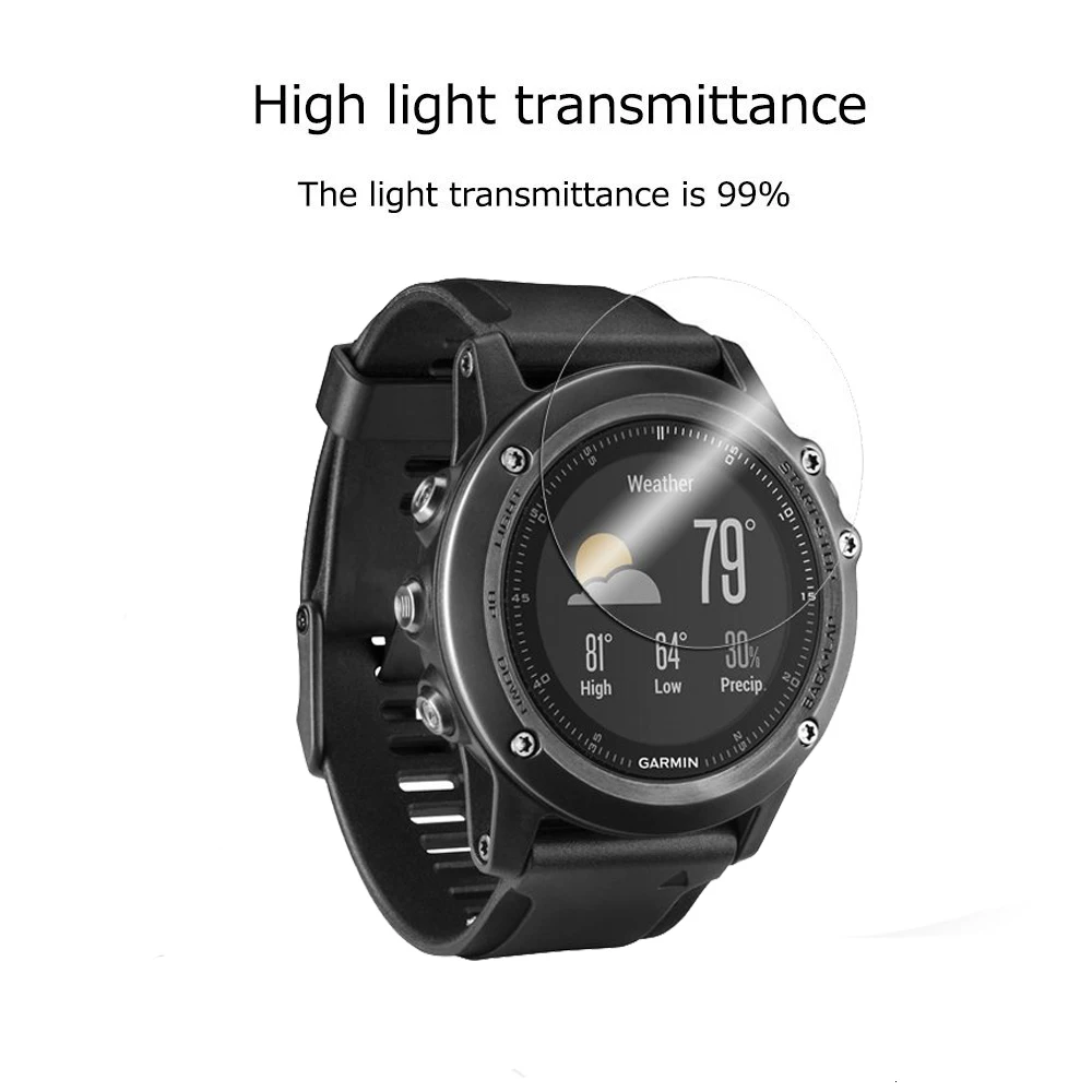 3 упаковки для Garmin Fenix 3 Полное покрытие 7H анти-шок Взрывозащищенная высокая прозрачная защитная пленка для Garmin fenix 3 HR