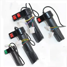 Электрический велосипед поворот дроссельной заслонки батареи автомобиля регулятор скорости ручка трехколесный велосипед Реверсивный три скорости поворота