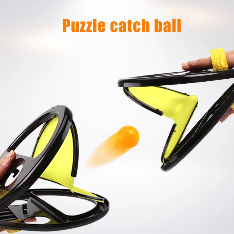 

Children Hand Ball Catching Sports Games Throw Educational Toy Player Pick Ball for Outdoor New YJS99
