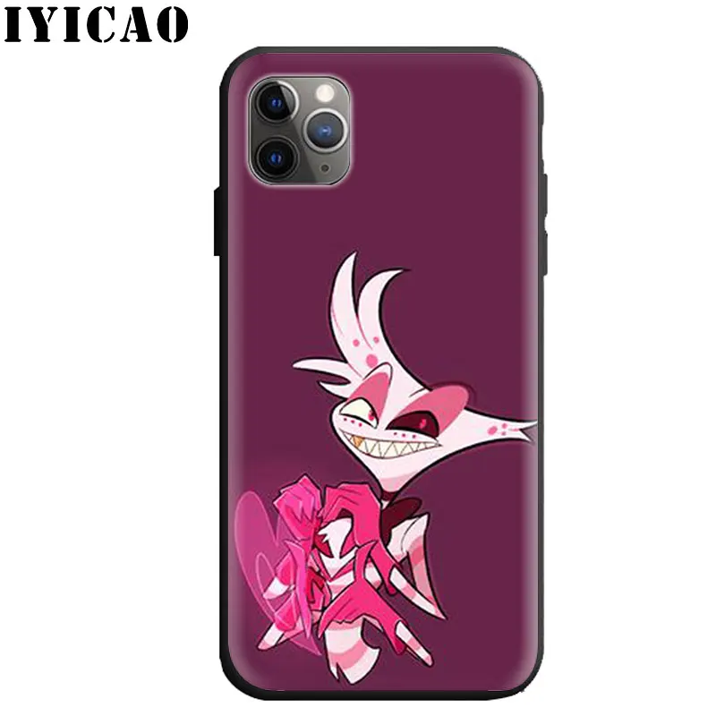 Hazbin отель Yaoi Мягкий силиконовый чехол для телефона для iPhone 5 6 7 8 11 5S 6s 6s Plus 7Plus 8Plus X XS XR XSMax 11 Max 11 Pro