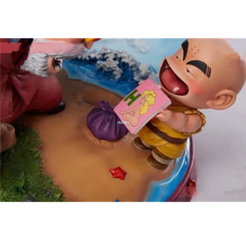 12 "Dragon Ball Z статуя Супер Saiyan бюст Мастер Роши Сон Гоку и криллин 1/6 GK экшн Коллекционная модель игрушечная коробка 30 см Z2809