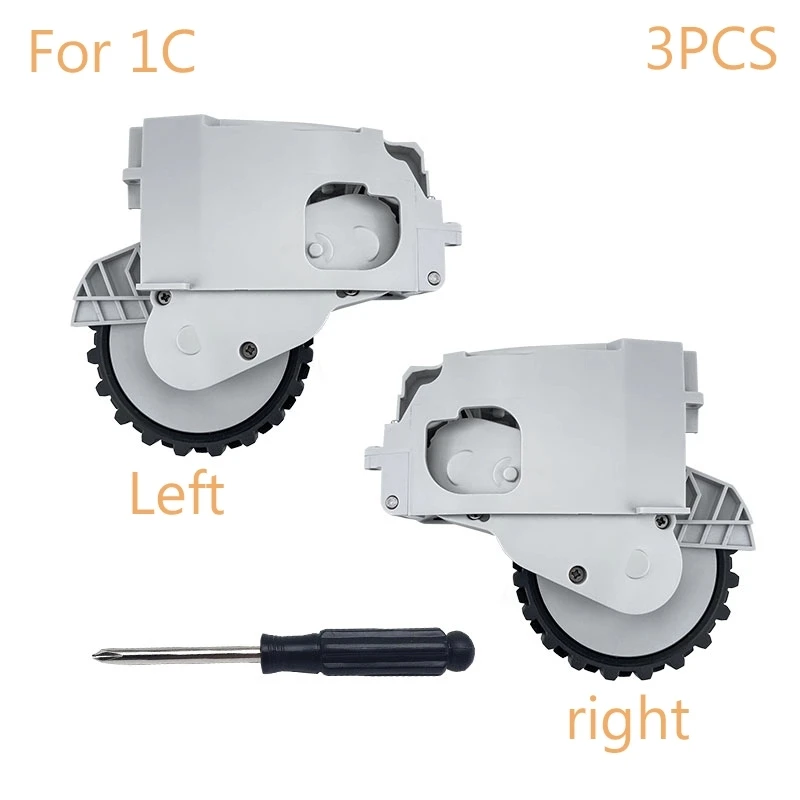 

Robot vacuum cleaner left and right motor wheel accessories for xiaomi mijia1C mi home replacement xiami spare parts