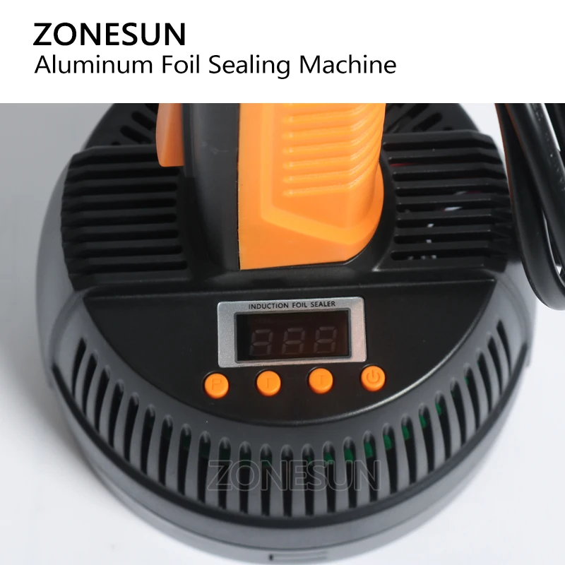 ZONESUN Hand Held Electromagnetic Induction Sealer Bottle Sealing Machine Aluminum Foil Medical Plastic Capping machine Sealer 5