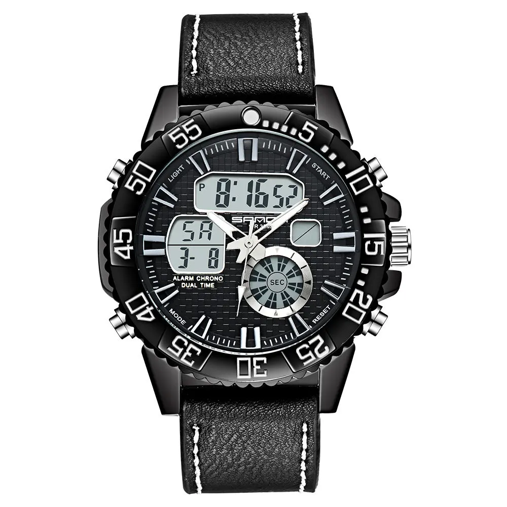 

SANDA Sanda771 Multi-functional Sports Electronic Silicone Watch Outdoor Sports Men And Women Watch