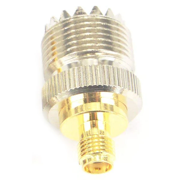 Переходник RF Coax SMA female to SO239 UHF гнездо SO 239 антенный Кабельный разъем В комплекте