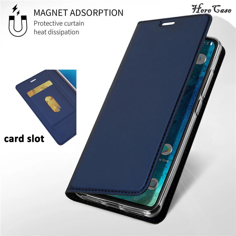 arm pouch for phone Magnetic Flip Book Case Cover For Sony Xperia XA1 Plus Ultra XZ1 XZ2 Premium XZ X Compact XP L4 L1 Z6 XA3 XZ3 4 5 Coque Capa flip phone case