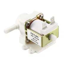 Uxcell воды электромагнитный клапан DC 12 В N/O нормально открытый 6x18 мм впускные клапаны