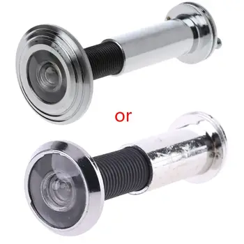 

220 Degree Wide Door Viewer Privacy Cover Adjustable Security Door Eye Viewer