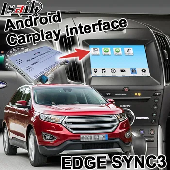 

Android / carplay interface box for Ford Edge Explorer SYNC 3 GPS navigation video interface box mirror link youtube by Lsailt