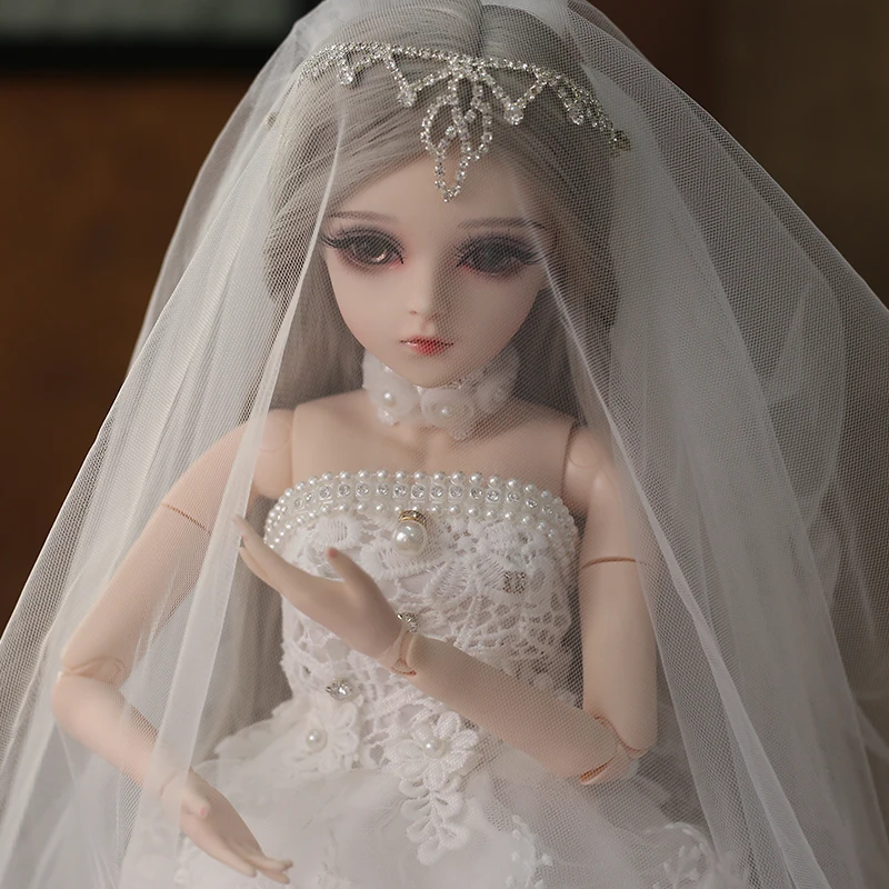 UCanaan 1/3 BJD Doll 18 Ball Jonited Dolls With Upgraded Makeup Full Outfits Princess Dress Girls Toys Gifts For Children 13