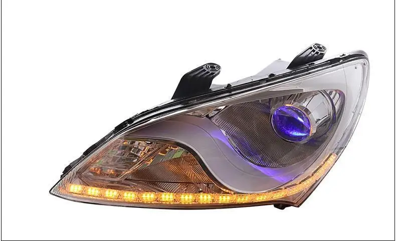 Assessoires Luces Para Авто Cob Стайлинг Drl Led аксессуар для бега запчасти фары автомобильные фары в сборе 17 18 для hyundai Celesta