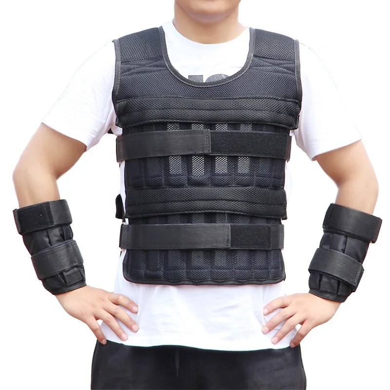 

Loading Weight Vest For Boxing Weight Training Workout Fitness Gym Sports Equipment Adjustable Waistcoat Jacket Sand Clothing