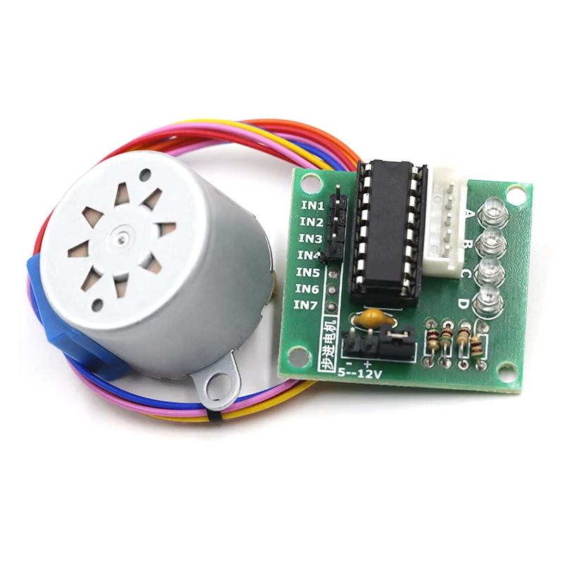 5 V 4 фазы шаговый двигатель + Driver совета ULN2003 for_Arduino 1x шаговый двигатель + 1x ULN2003 драйвер платы