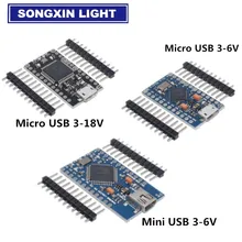 PRO MICRO/MINI USB 5V 16MHz плата модуль для Arduino/Leonardo ATMEGA32U4 AU/MU контроллер Pro