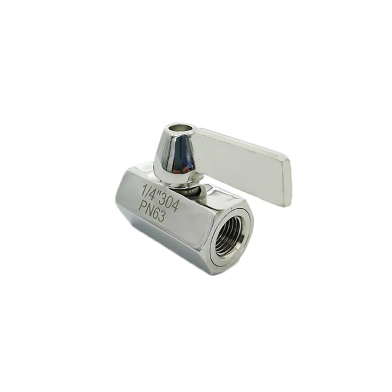 1/" 1/4" 3/" 1/2" 3/" 1" BSP внутренняя резьба 304 из нержавеющей стали мини-шаровой кран для воды, нефти и газа