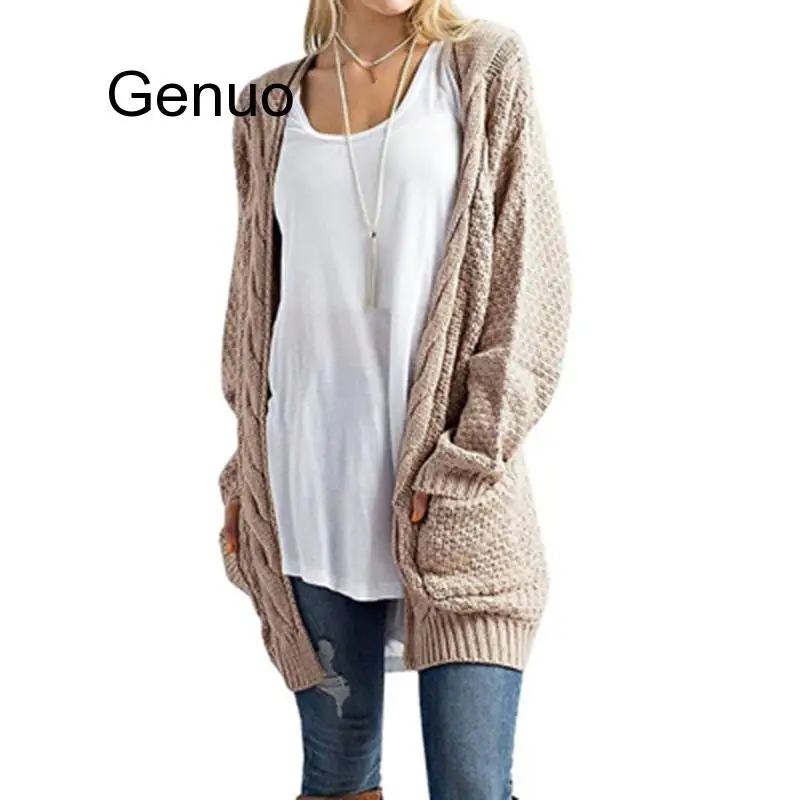 

Long Cardigan Women Long Sleeve Knitted Sweater Cardigan Autumn Winter Womens Sweaters Jersey Mujer Invierno