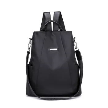 

Backpack Women's 2019 New Fashionable All-around Schoolbag Travel Small Backpack Black Backpack