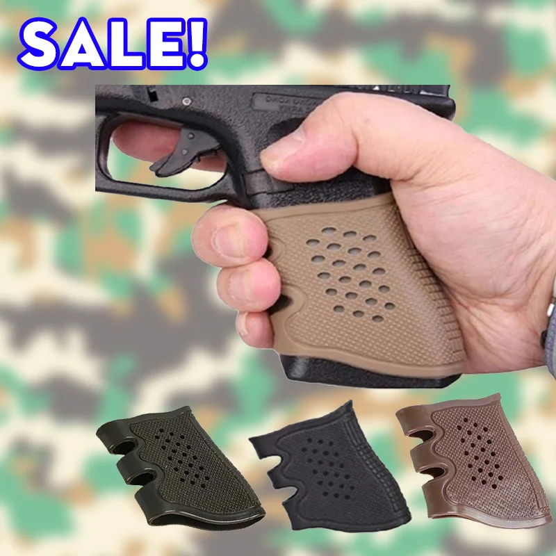 Тактический Пистолет резиновая ручка анти скользящие перчатки для Glock 17 мм 19 20 21 22