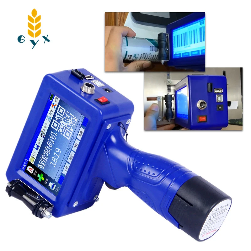 Handheld Inkjet Printer Smart Digital Laser Typewriter Production Date  Coding Machine Supermarket Label Printer