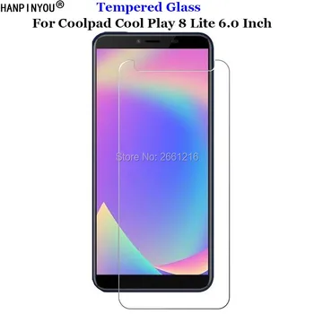 Перейти на Алиэкспресс и купить Для Coolpad Cool Play 8 Lite закаленное стекло 9H 2.5D Премиум-защита экрана Взрывозащищенная пленка Coolpad Cool Play 8 Lite 6,0дюйм