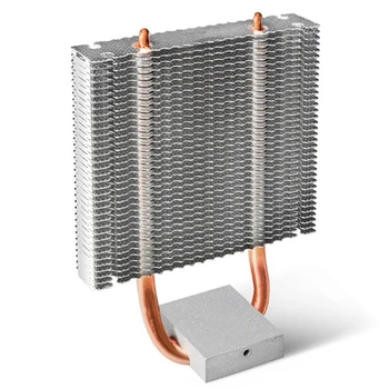 

Motherboard Chipset Heatsink for North Bridge Motherboard Cooling Fan DIY Metal Heatsink Cooler for Desktop PC Computer 86X34X11