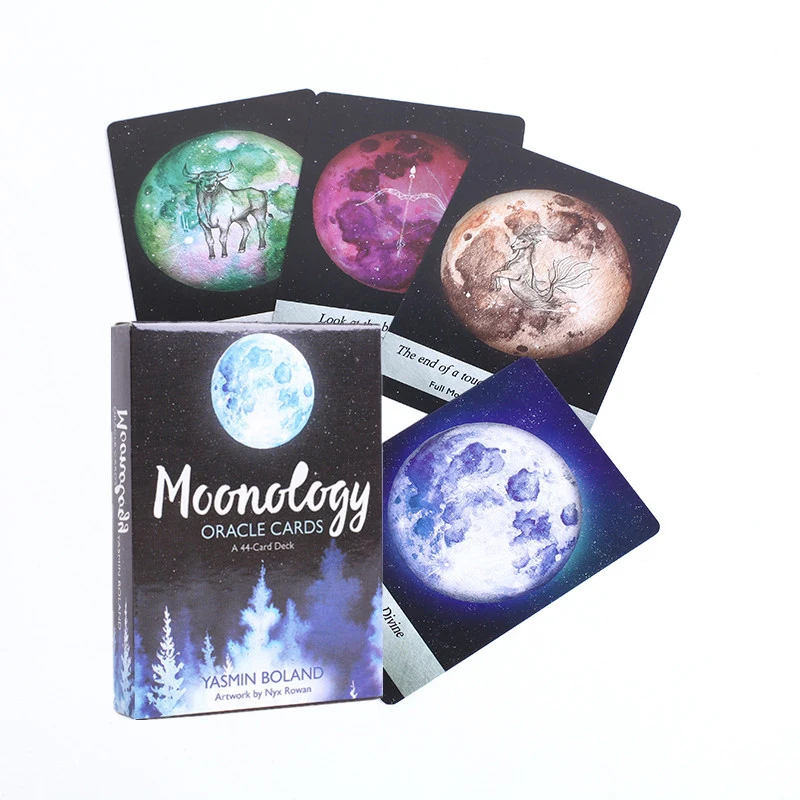

44 Tarot Card Game Paper Materials Moon logy Oracle Card Destiny Divination Witchcraft Supplies