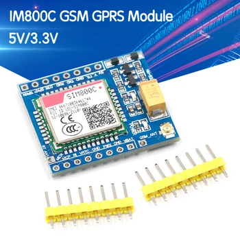 

SIM800C GSM GPRS Module 5V/3.3V TTL Development Board IPEX With Bluetooth And TTS For Arduino STM32 C51 for Arduino
