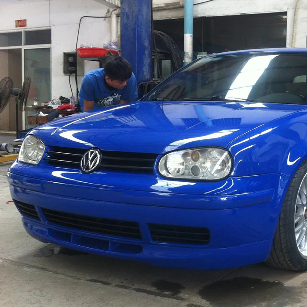 Чехол для Golf 4 MK4 из полиуретана передний бампер Volkswagen VW 1997 2004 GTI Style|lips lip|lip bumperlip front