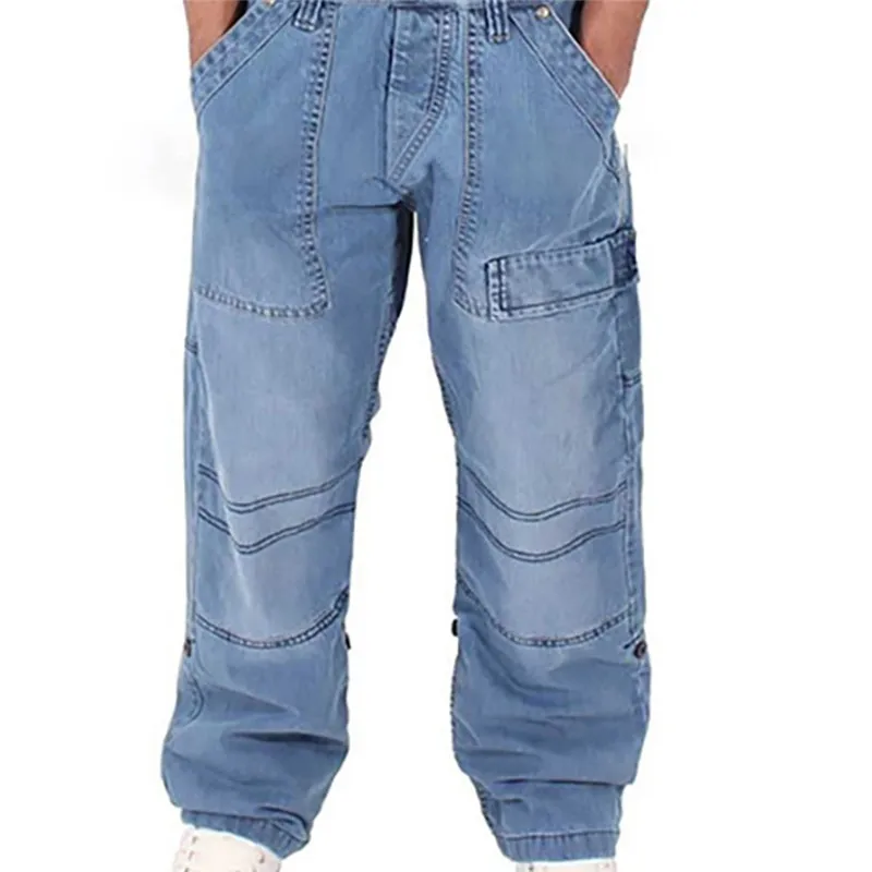 Мужские джинсовые комбинезоны полная длина рваные джинсы комбинезон мужские повседневные джинсы комбинезоны брюки рваные джинсовые повседневные Комбинезоны