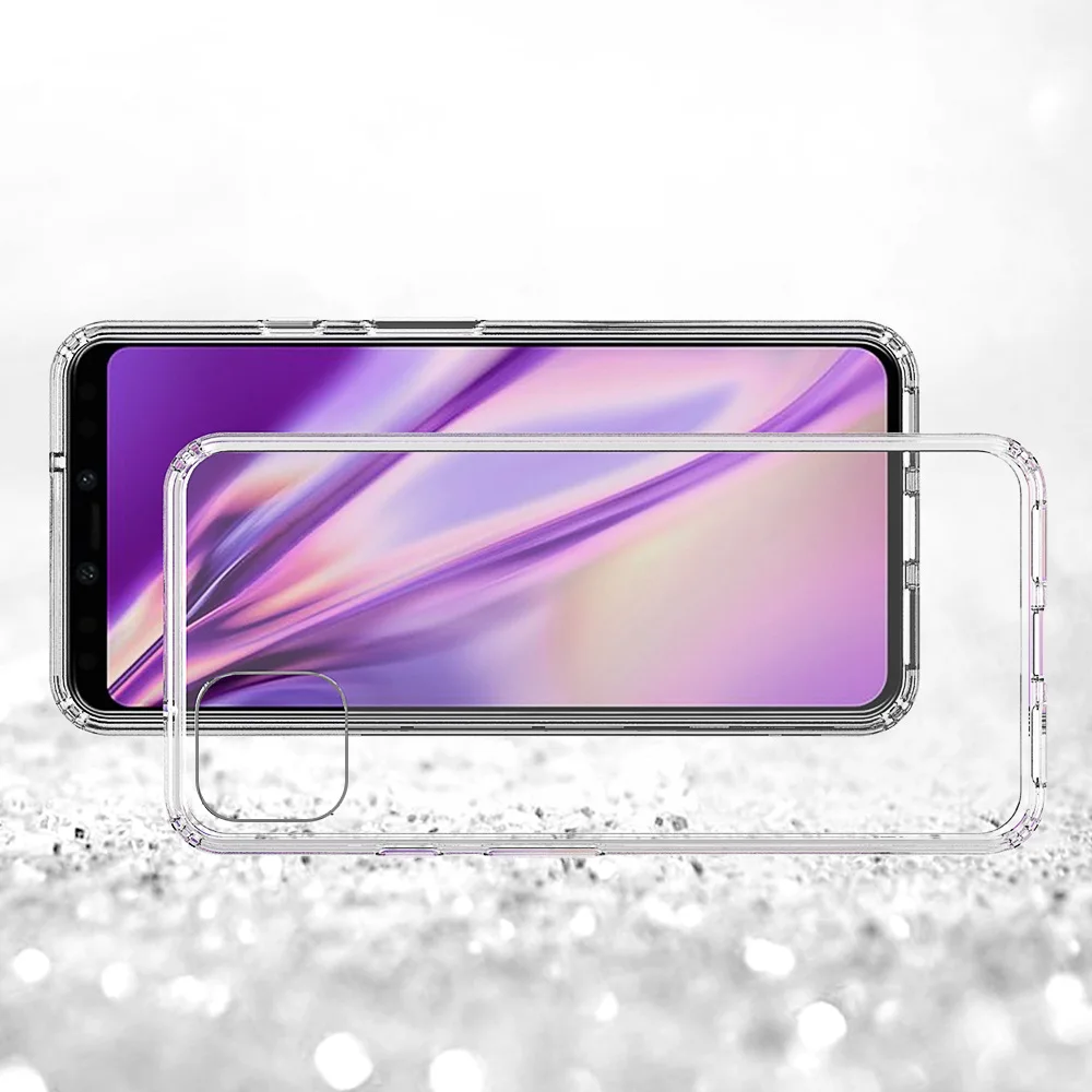 Для Google pixel 4 XL чехол-бампер из ТПУ Жесткий PC акриловый прозрачный кристалл чехол для телефона чехол для Google pixel4 пикселей 4 XL 4XL XL4 Капа
