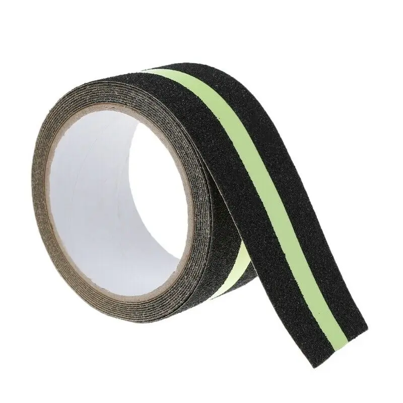 

Floor Safety Luminous Non-Skid Tape Anti-Slip Stickers High Grip PVC Quartz Sand