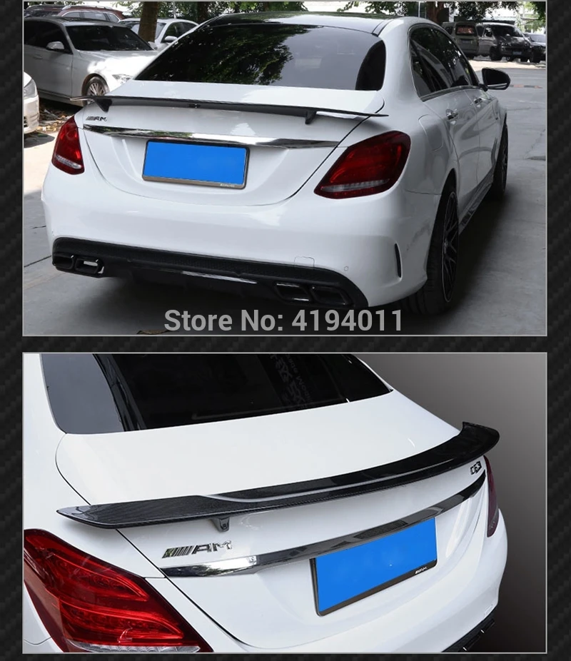 RT Стиль углеродного волокна задний спойлер крыло багажника Крышка для Mercedes Benz W213 E Class 4-дверный седан E200 E220 E250 E300