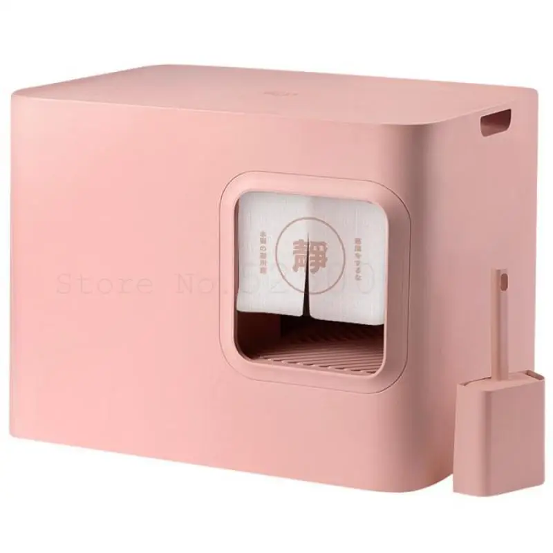 

Fully Enclosed Cat Litter Basin Cat Toilet Deodorizing Extra Large Anti-splash Cat Salad Stool Cat Litter Basin Cat Supplies